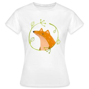 Wildtiere - Frauen T-Shirt - Weiß - Vorne - AI Model Female 172 dark (172cm)