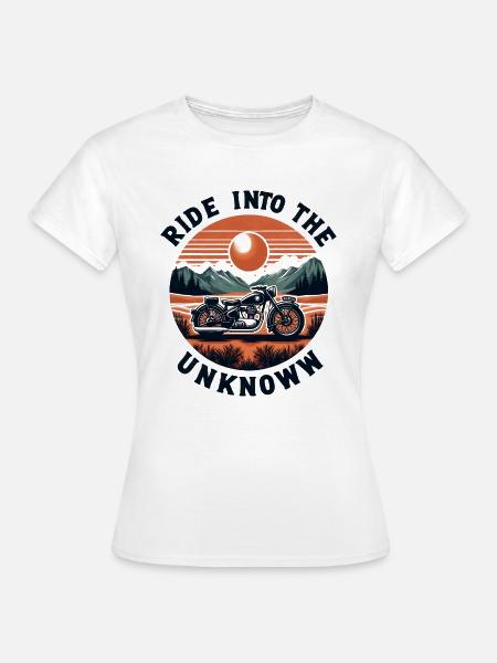 Fahrt ins Unbekannte - Frauen T-Shirt - Weiß