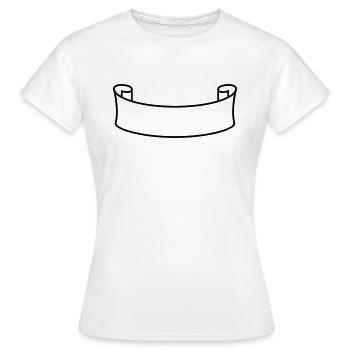 Banner - Frauen T-Shirt - Weiß - Vorne - AI Model Female 172 dark (172cm)