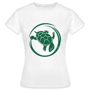 Tortue / Reptile - Reptile - T-shirt Femme - blanc - Devant - AI Model Female 172 dark (172cm)