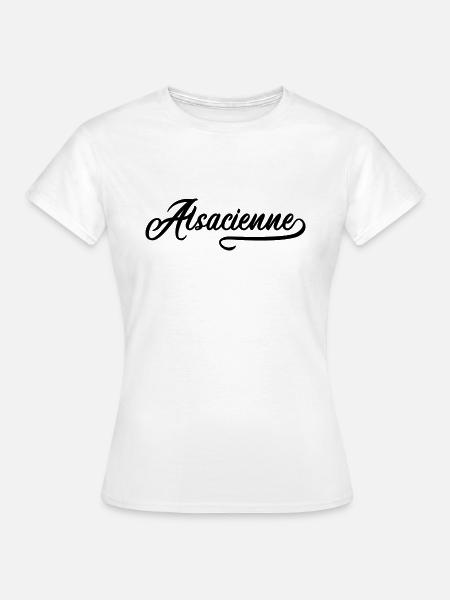 Elsässisch - Frauen T-Shirt - Weiß