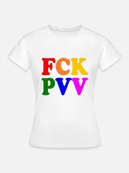 Fck pvv - Frauen T-Shirt - Weiß