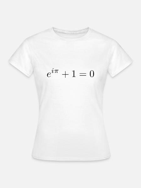 Euler's identity - Women's T-Shirt - white