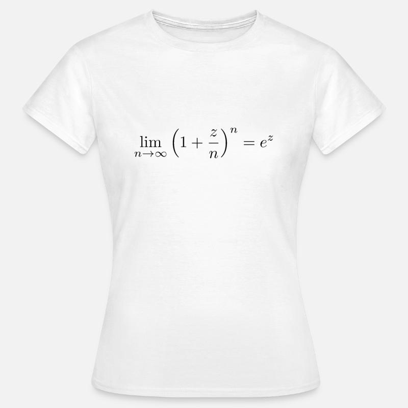 Limite e - T-shirt Femme - blanc