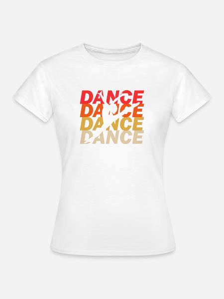 Tänzerin Ballett - Frauen T-Shirt - Weiß