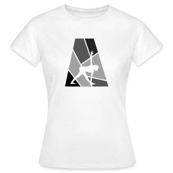 Vinyasa Power Meditation - Women's T-Shirt - white - Front - AI Model Female 172 dark (172cm)