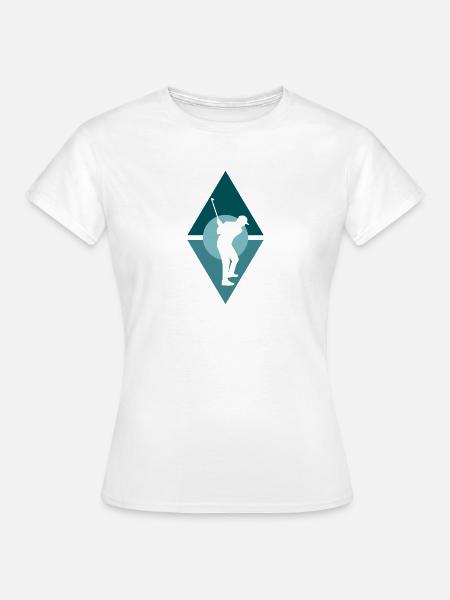 Chip Golf - Frauen T-Shirt - Weiß