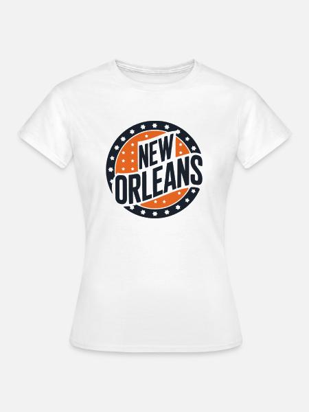 New Orleans - Frauen T-Shirt - Weiß
