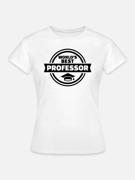 Professor - Maglietta da donna - bianco