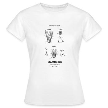 Volant - T-shirt Femme - blanc - Devant - AI Model Female 172 dark (172cm)