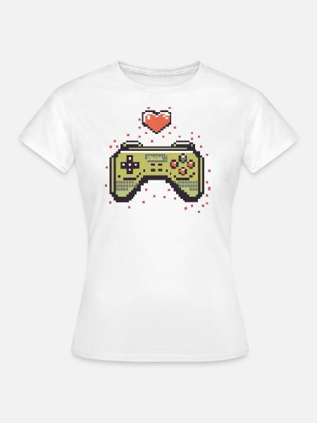zocken - Frauen T-Shirt - Weiß