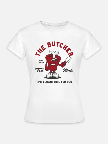 the butcher - Frauen T-Shirt - Weiß