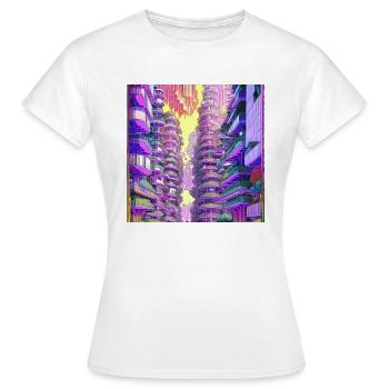 La colonie arboricole - T-shirt Femme - blanc - Devant - AI Model Female 172 dark (172cm)