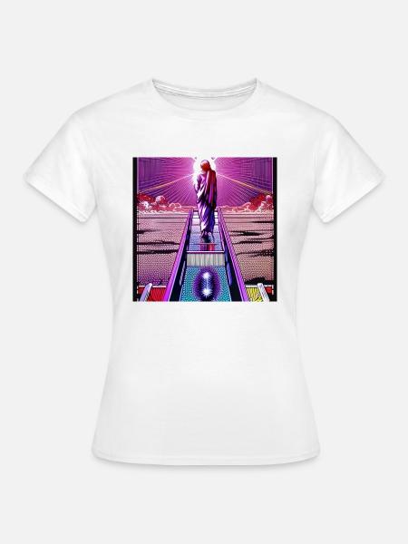Die Heilige - Frauen T-Shirt - Weiß