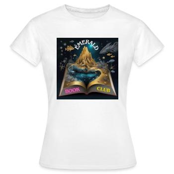 Goldene Soar Mountain Edition - Frauen T-Shirt - Weiß - Vorne - AI Model Female 172 dark (172cm)