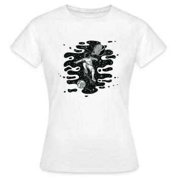Astronaut - Women's T-Shirt - white - Front - AI Model Female 172 dark (172cm)