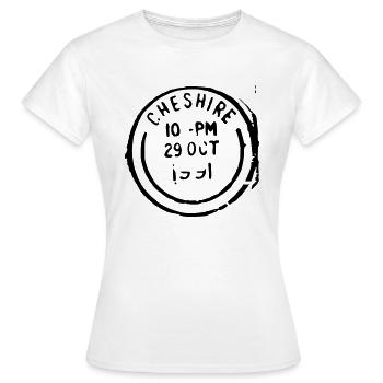 Idée cadeau post-cadeau - T-shirt Femme - blanc - Devant - AI Model Female 172 dark (172cm)