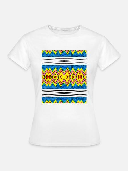 Reflexion - Frauen T-Shirt - Weiß