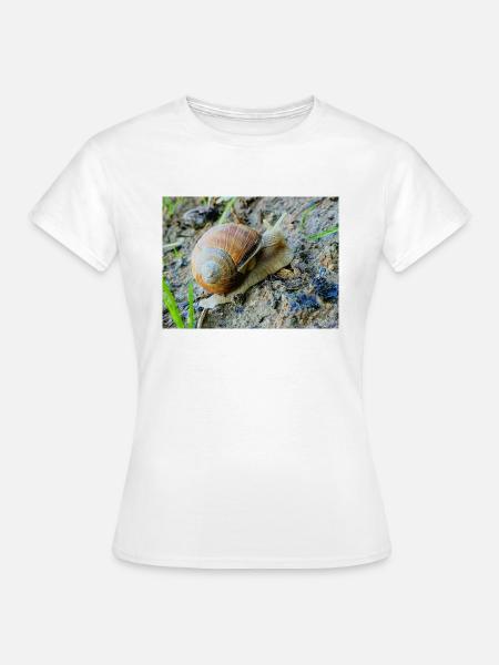 Slowly - Frauen T-Shirt - Weiß