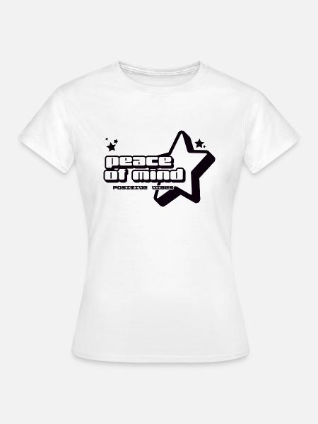 Peace of Mind - Frauen T-Shirt - Weiß