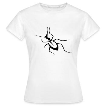 Insect - Women's T-Shirt - white - Front - AI Model Female 172 dark (172cm)