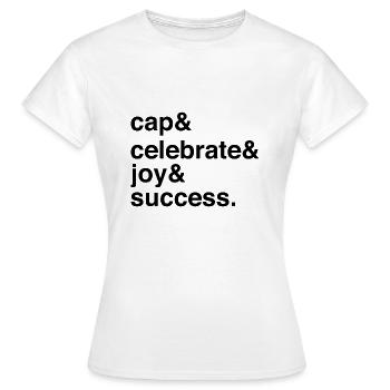 Graduation Day Cap Academic Achievement - Frauen T-Shirt - Weiß - Vorne - AI Model Female 172 dark (172cm)