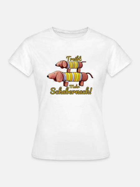 Dackel Dagobert - Treibt mehr Schabernack! - Frauen T-Shirt - Weiß