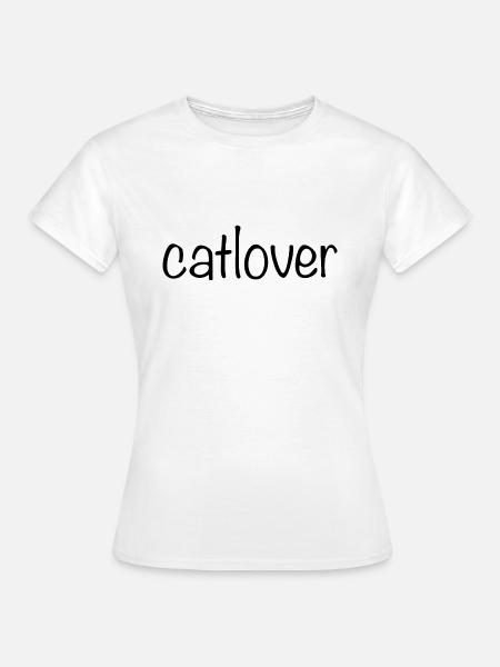 catlover - Frauen T-Shirt - Weiß