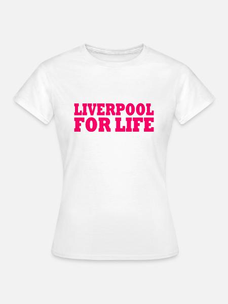 Liverpool - Frauen T-Shirt - Weiß