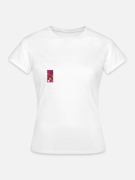 FLOWER 01 - Frauen T-Shirt - Weiß