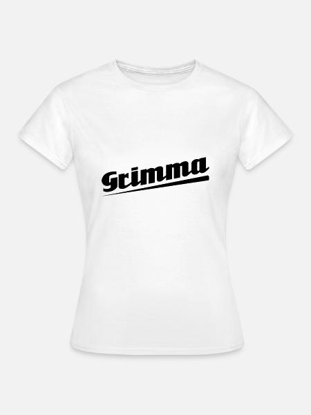 Grimma - Textdesign mit Stadtnamen - Frauen T-Shirt - Weiß