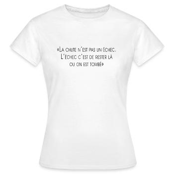 Motivation - T-shirt Femme - blanc - Devant - AI Model Female 172 dark (172cm)