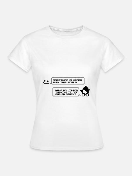Nerd - Frauen T-Shirt - Weiß