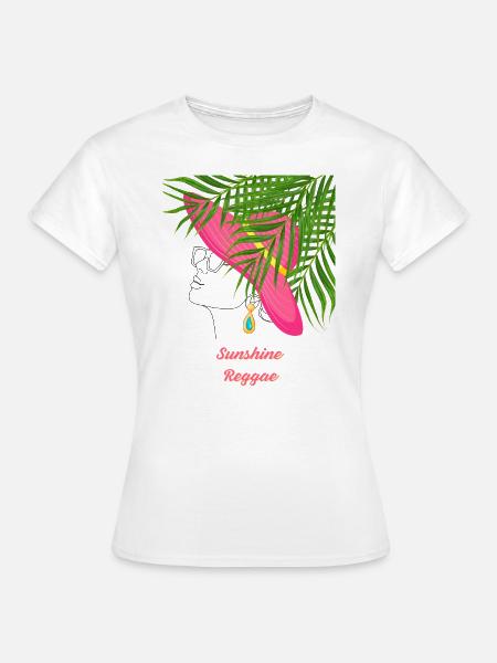 Sunshine Reggae - Frauen T-Shirt - Weiß