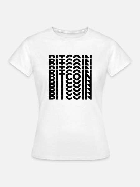 BITCOIN - Women's T-Shirt - white