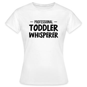 Crèche Kita éducateur éducateur maternelle - T-shirt Femme - blanc - Devant - AI Model Female 172 dark (172cm)