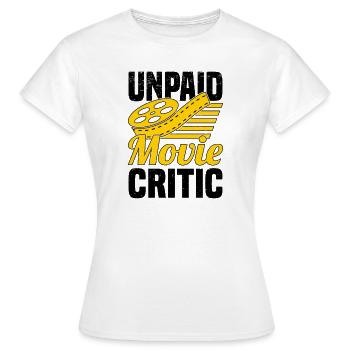 Critique de film Critique de film Long métrage - T-shirt Femme - blanc - Devant - AI Model Female 172 dark (172cm)