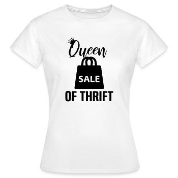 Magasin d’occasion Eco Hipster d’occasion - T-shirt Femme - blanc - Devant - AI Model Female 172 dark (172cm)