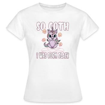 Satan Beelzebub Teufel Gothic Pentagram Mystisch - Frauen T-Shirt - Weiß - Vorne - AI Model Female 172 dark (172cm)