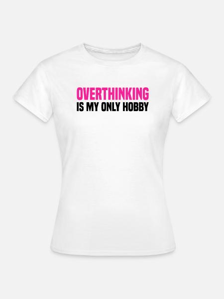 Misanthrop Menschenhasser Asozial Introvertiert - Frauen T-Shirt - Weiß