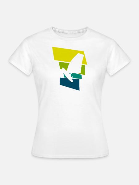 Windsurfen - Frauen T-Shirt - Weiß