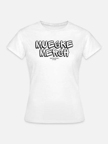 Muecke Merch - T-shirt Femme - blanc