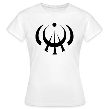 Nebelgeborenes Ettmetal - Frauen T-Shirt - Weiß - Vorne - AI Model Female 172 dark (172cm)