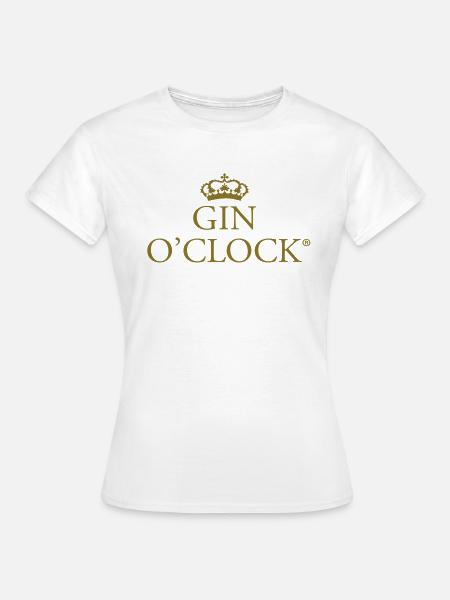 Gin O'Clock - Frauen T-Shirt - 