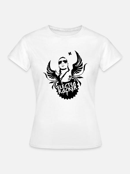 Electro Rocker - Frauen T-Shirt - Weiß
