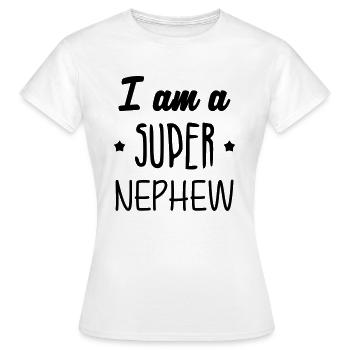 Niece Nephew Nichte Neffe Nièce Neveu Baby - Women's T-Shirt - white - Front - AI Model Female 172 dark (172cm)