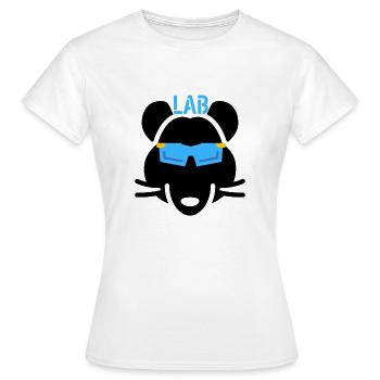 LAB RAT - MEDICAL LAB TECHNICIAN - Women's T-Shirt - white - Front - AI Model Female 172 dark (172cm)