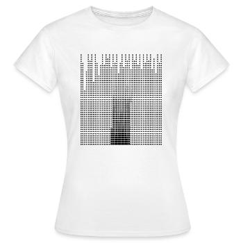 Letter I, name, the letter I - Women's T-Shirt - white - Front - AI Model Female 172 dark (172cm)