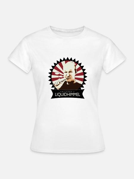Logo Liquidhimmel - Frauen T-Shirt - Weiß