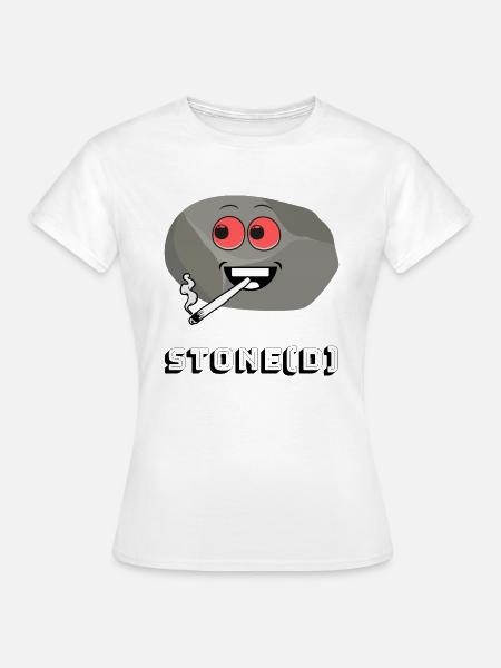 Stone(d) - Frauen T-Shirt - Weiß